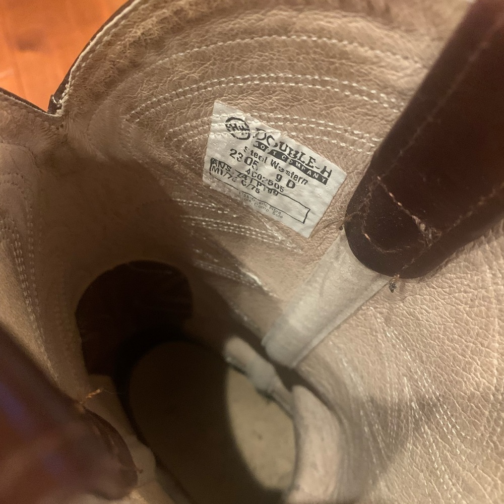 Steel Toe Cowboy/ Work Western Boot - Gem